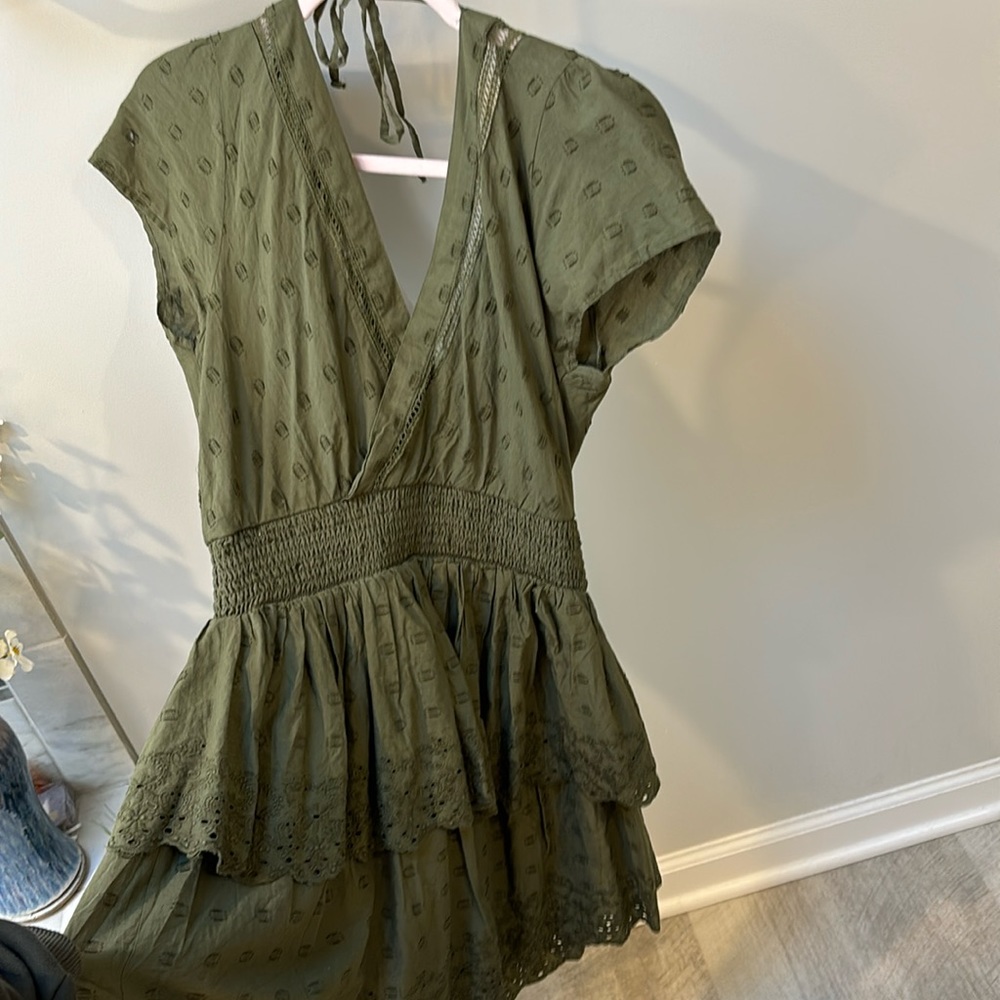 American Eagle green mini dress, new with tags